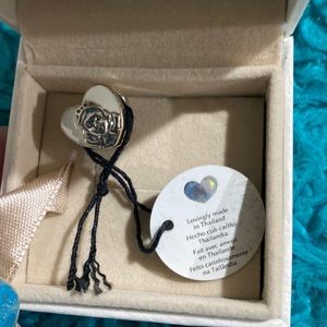 Snow, White Pandora, charm brand new with tags